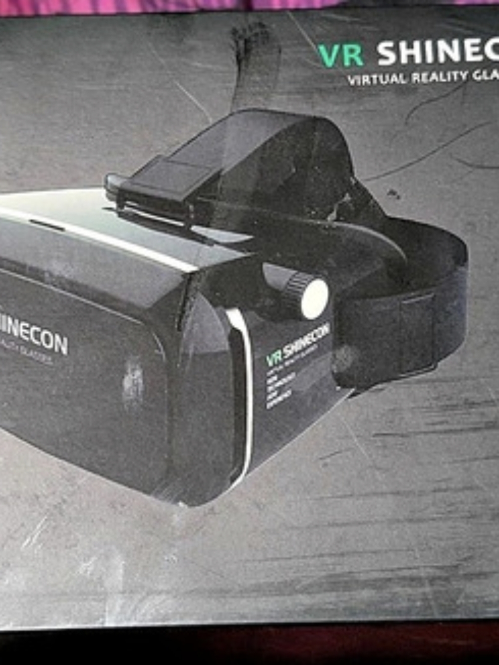 Shinecon VR Shinecon Virtual Reality Glasses Smartphone VR Headset Black